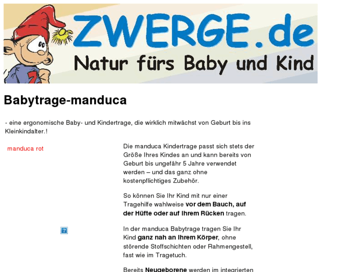 www.kindertrage-manduca.de