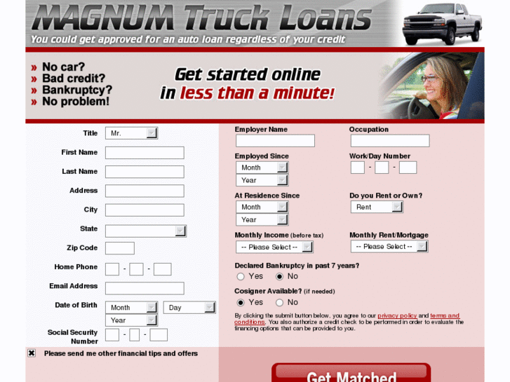 www.magnumtruckloans.com