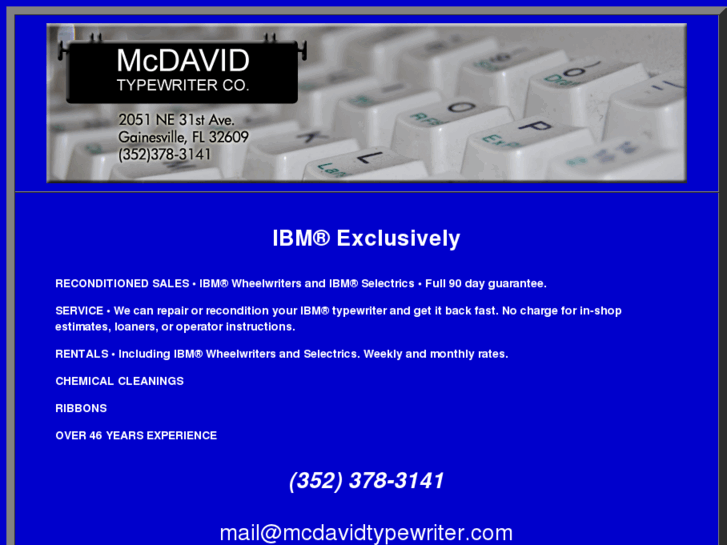 www.mcdavidtypewriter.com