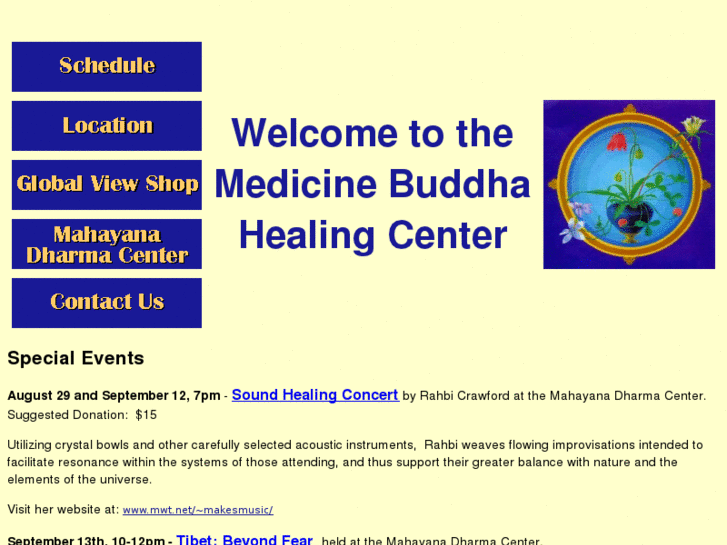 www.medicinebuddhahealing.org