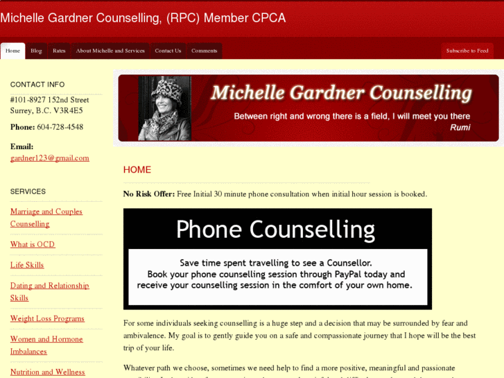 www.michellegardnercounselling.com