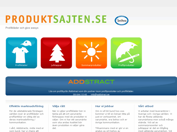 www.produktsajten.se