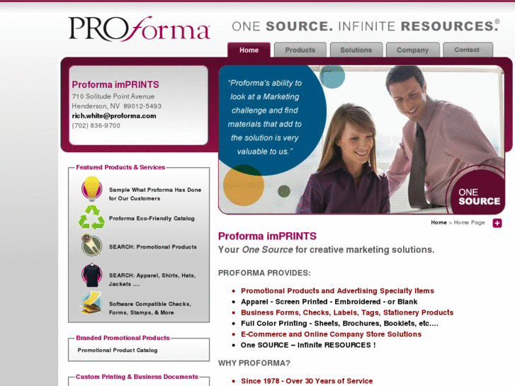 www.proformaimprints.com
