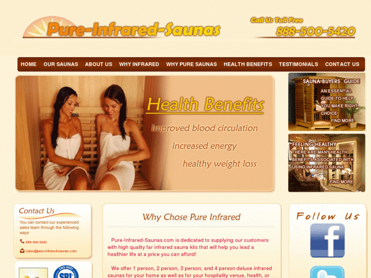 www.pure-infrared-saunas.com