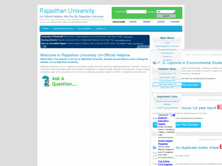 www.rajasthan-university.com