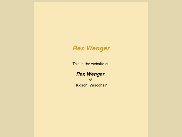 www.rexwenger.com