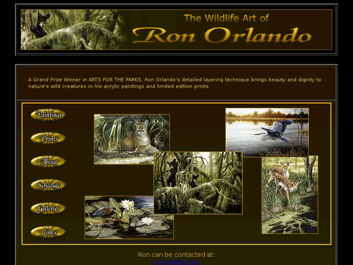 www.ronorlandowildlifeart.com