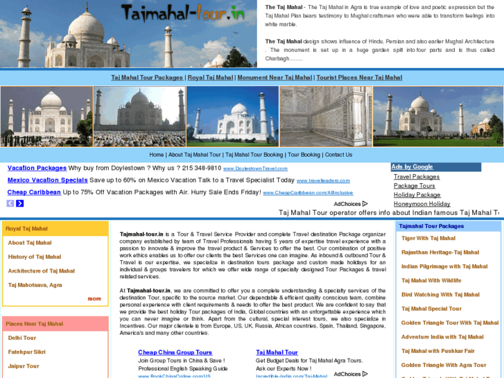 www.tajmahal-tour.in