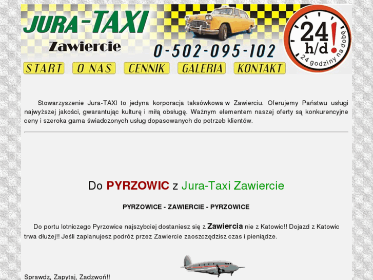 www.taxizawiercie.pl