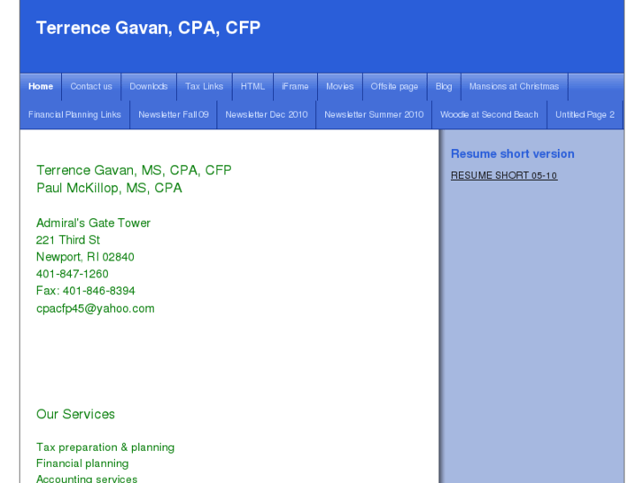 www.terrencegavan.com