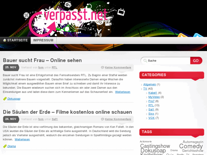 www.verpasst.net