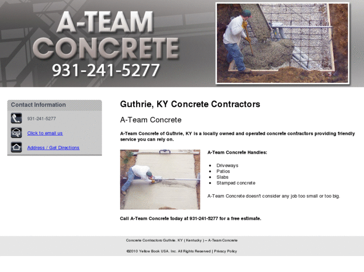 www.ateamconcrete.com