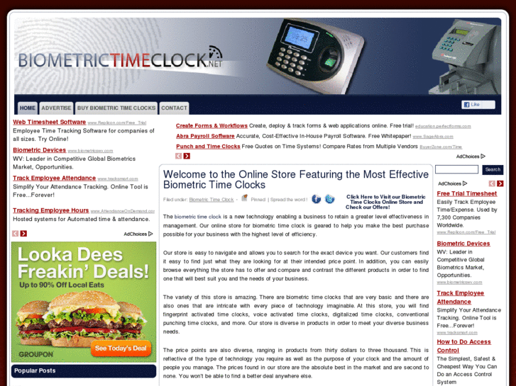 www.biometrictimeclock.net