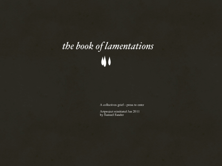 www.bookoflamentations.net