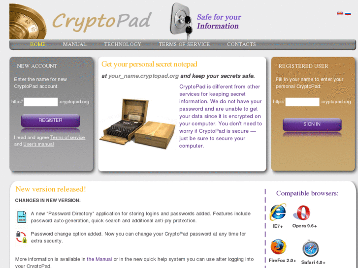 www.cryptopad.org