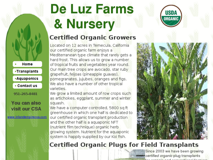 www.deluzfarms.com