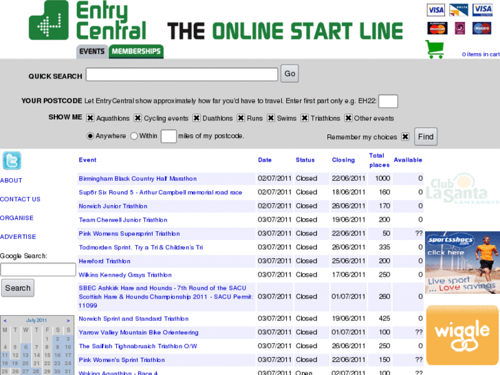 www.entrycentral.net