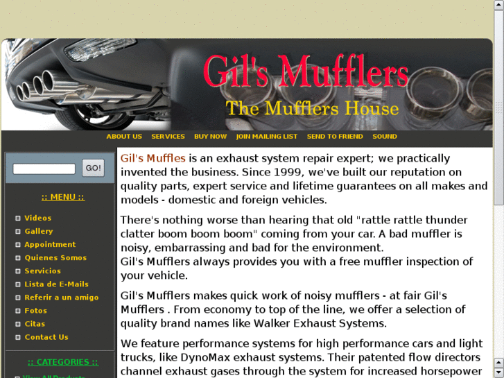 www.gilsmufflers.com