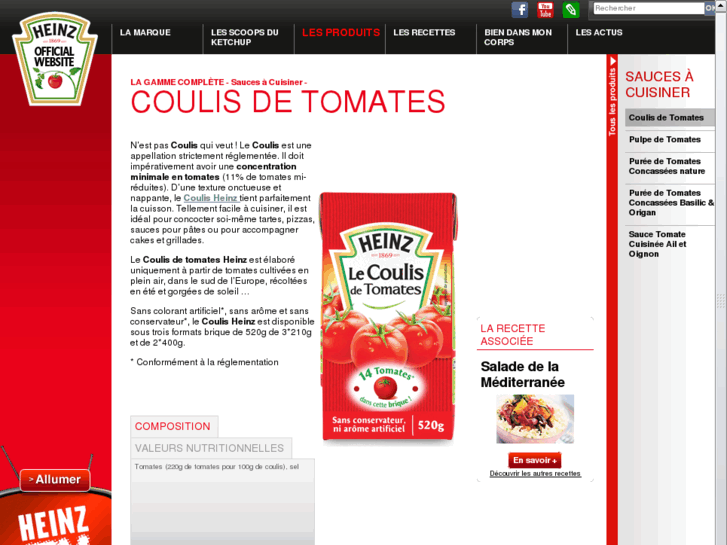 www.heinz-coulis-tomates.com