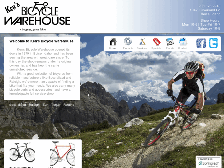 www.kensbicyclewarehouse.com