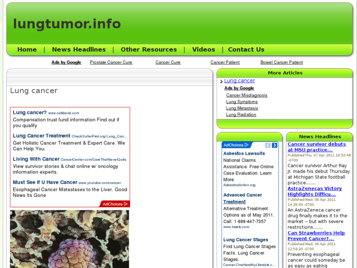 www.lungtumor.info