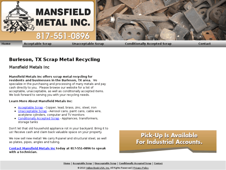 www.mansfieldmetalsinctx.com