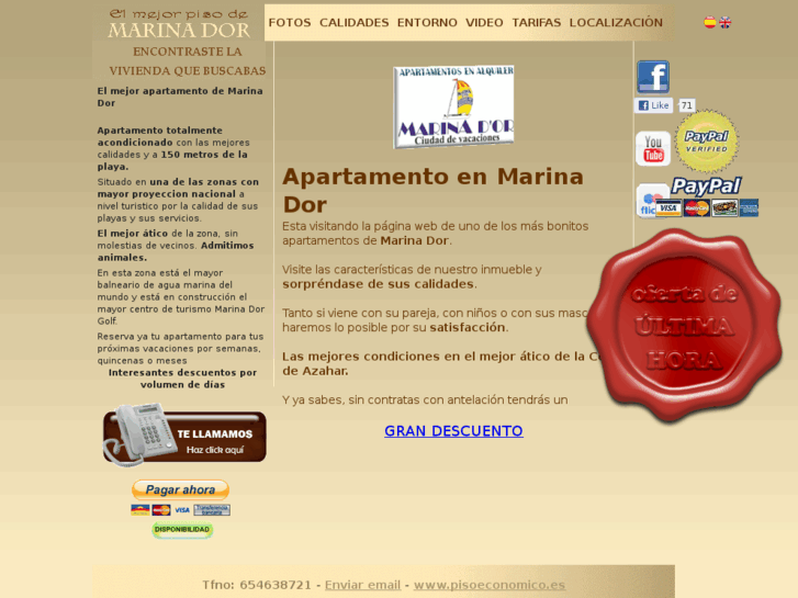 www.marinadoralquiler.es