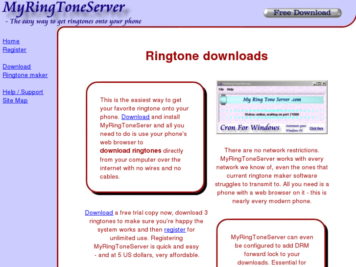 www.myringtoneserver.com