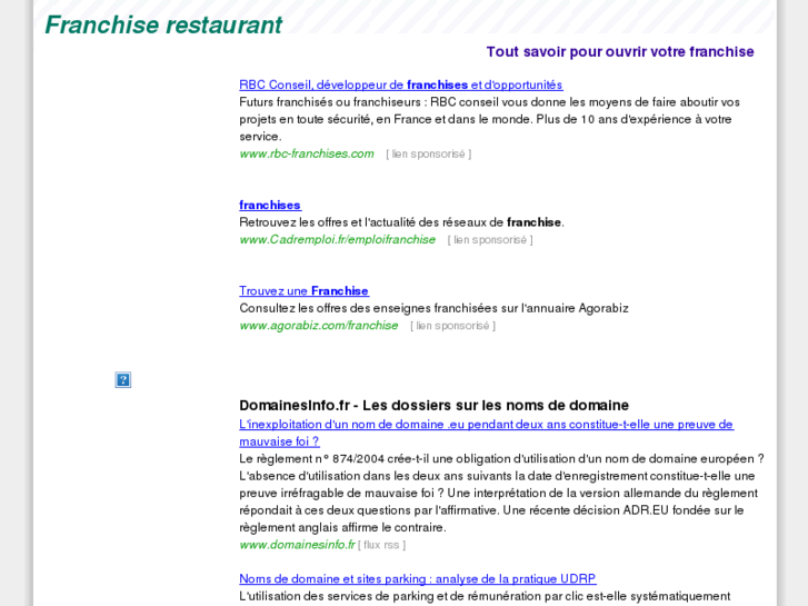 www.restaurant-franchise.fr