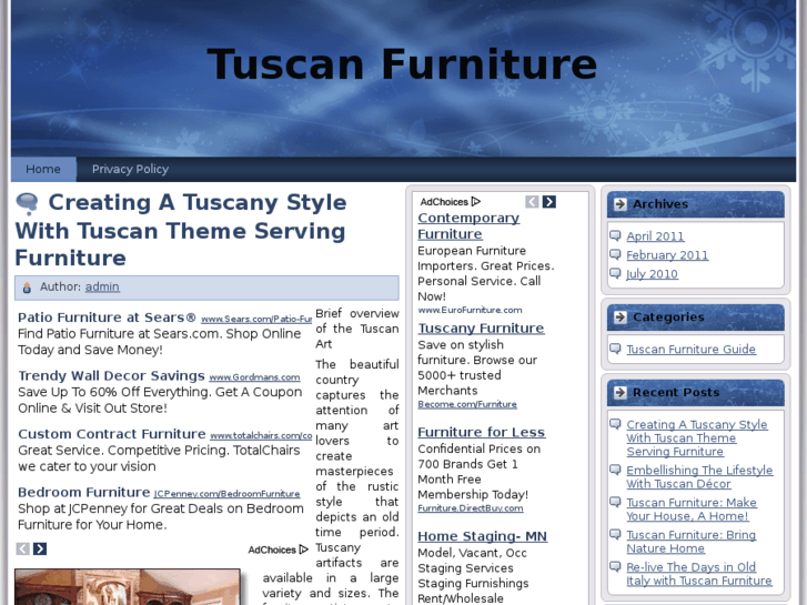 www.tuscanfurniture.org