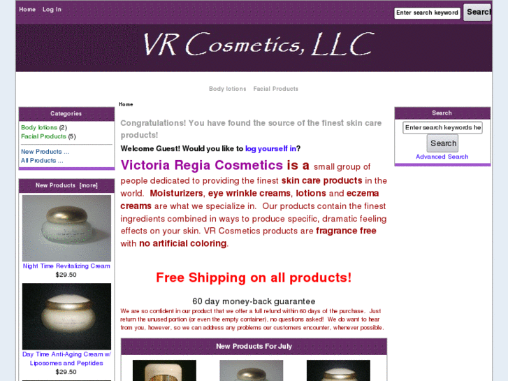 www.vrcosmetics.com