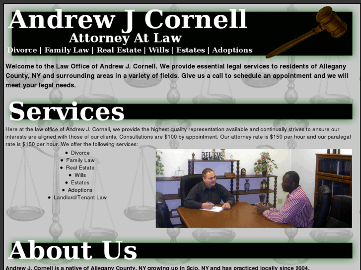 www.andrewjcornelllaw.com