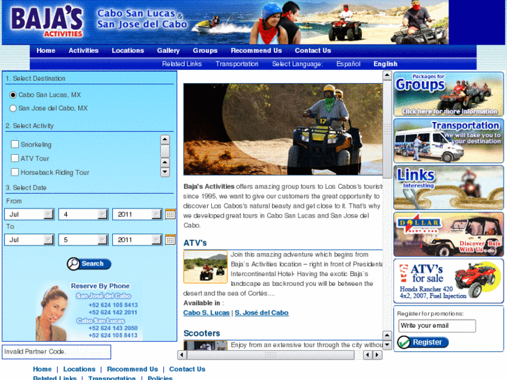 www.bajasactivities.com