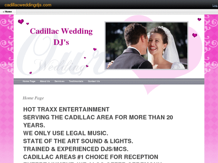 www.cadillacweddingdjs.com