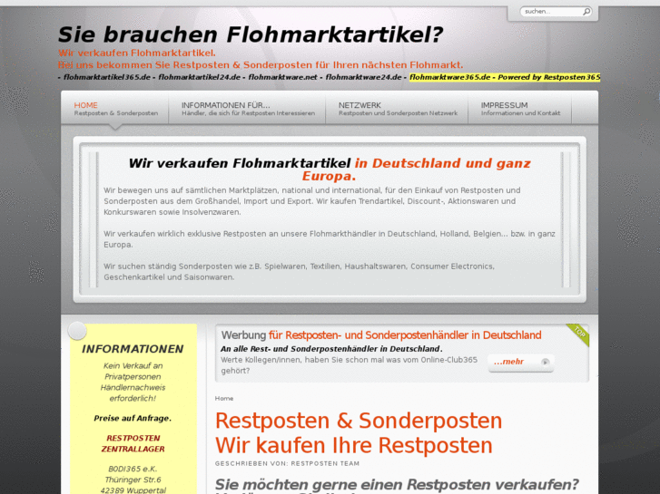 www.flohmarktartikel24.de