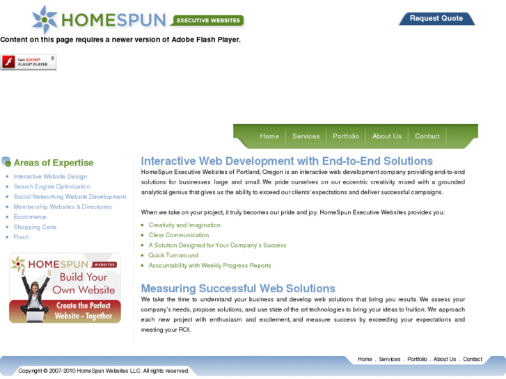 www.homespunexecutive.com