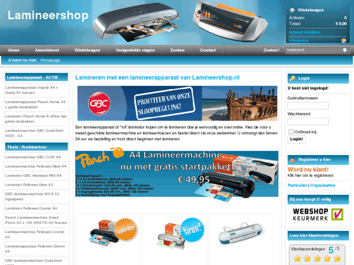 www.lamineershop.nl