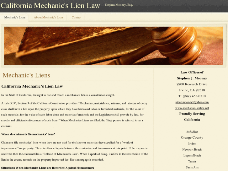 www.mechanicslienlaw.net