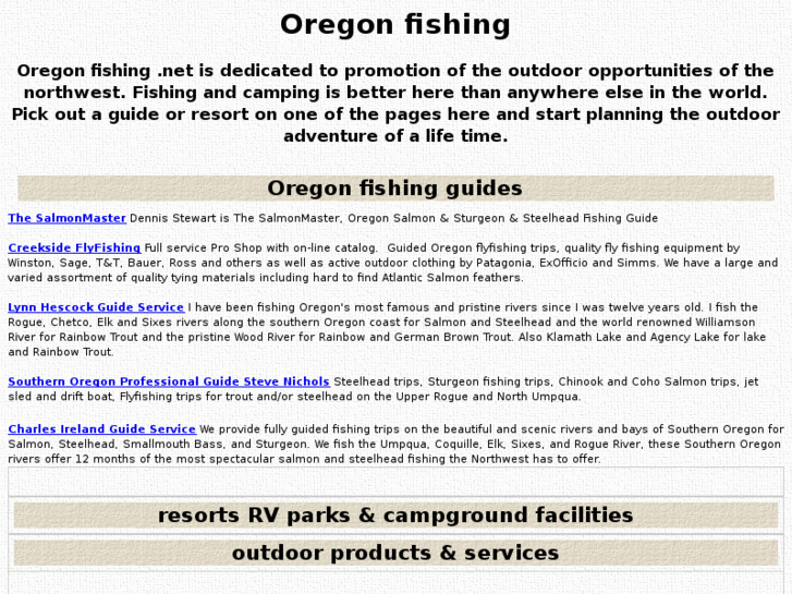 www.oregon-fishing.net