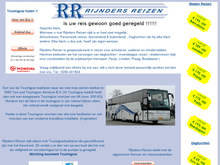 www.rijnders-reizen.nl