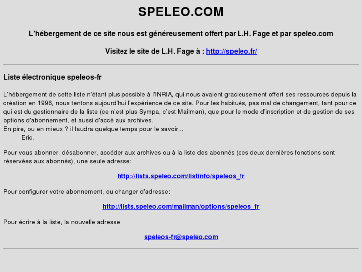 www.speleo.com