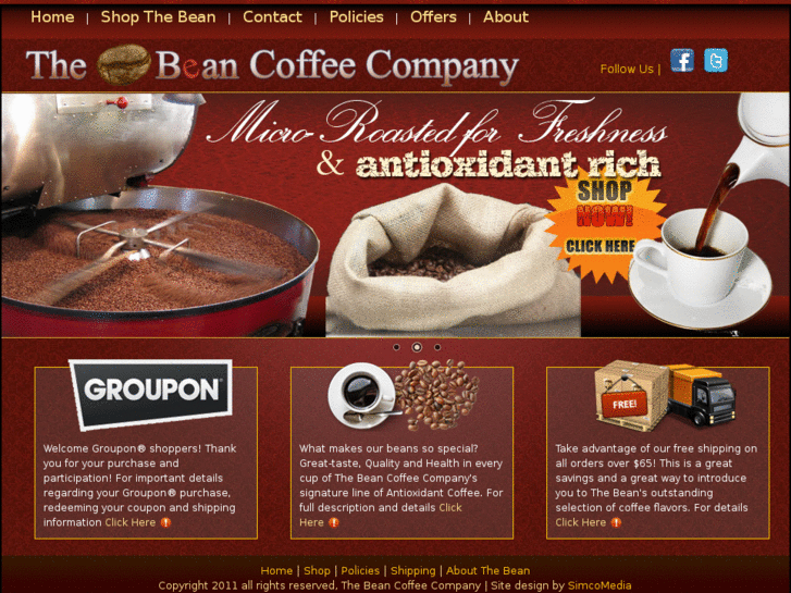 www.thebeancoffeecompany.com