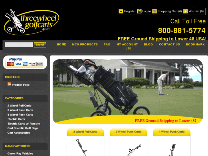 www.threewheelgolfcarts.com