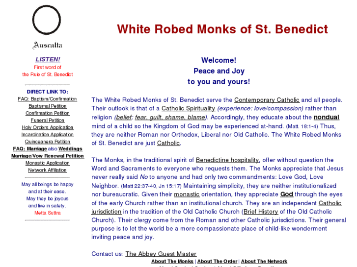 www.whiterobedmonks.com