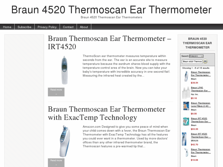 www.braun4520thermoscanearthermometer.net