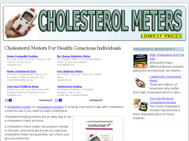 www.cholesterolmeter.net