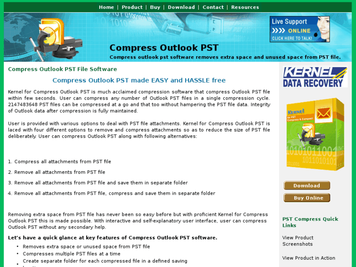 www.compressoutlookpst.com