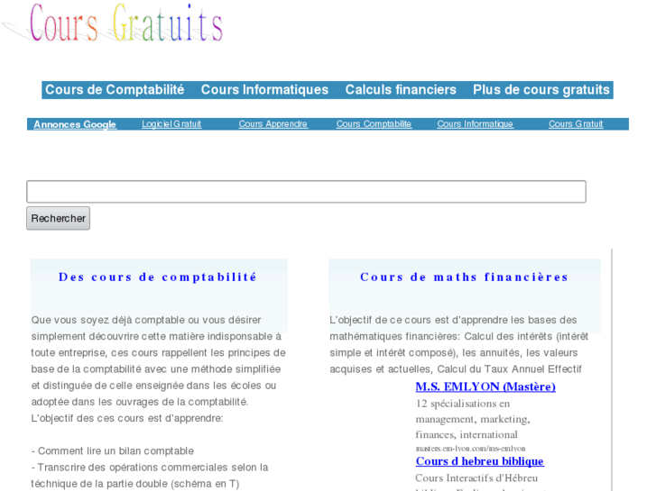 www.coursgratuits.net