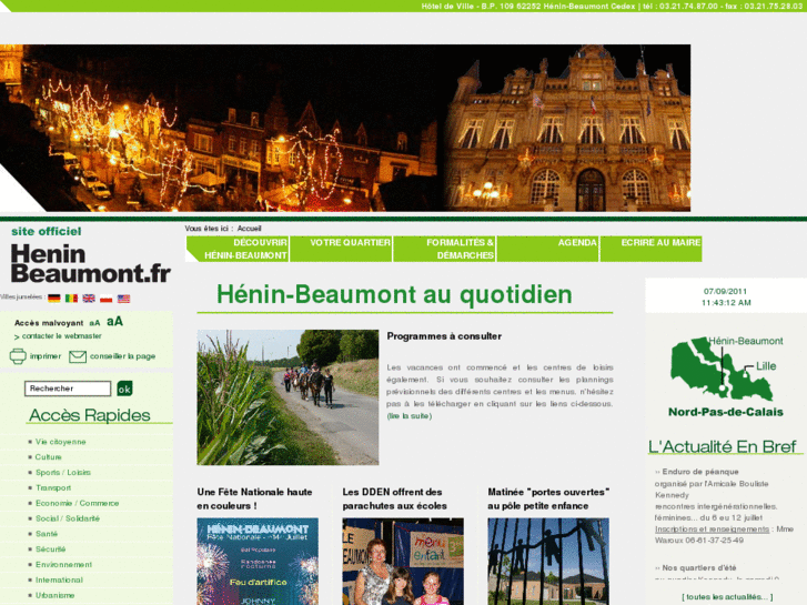 www.mairie-heninbeaumont.fr