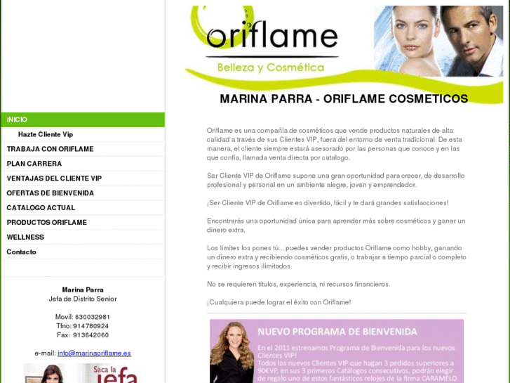 www.marinaoriflame.es